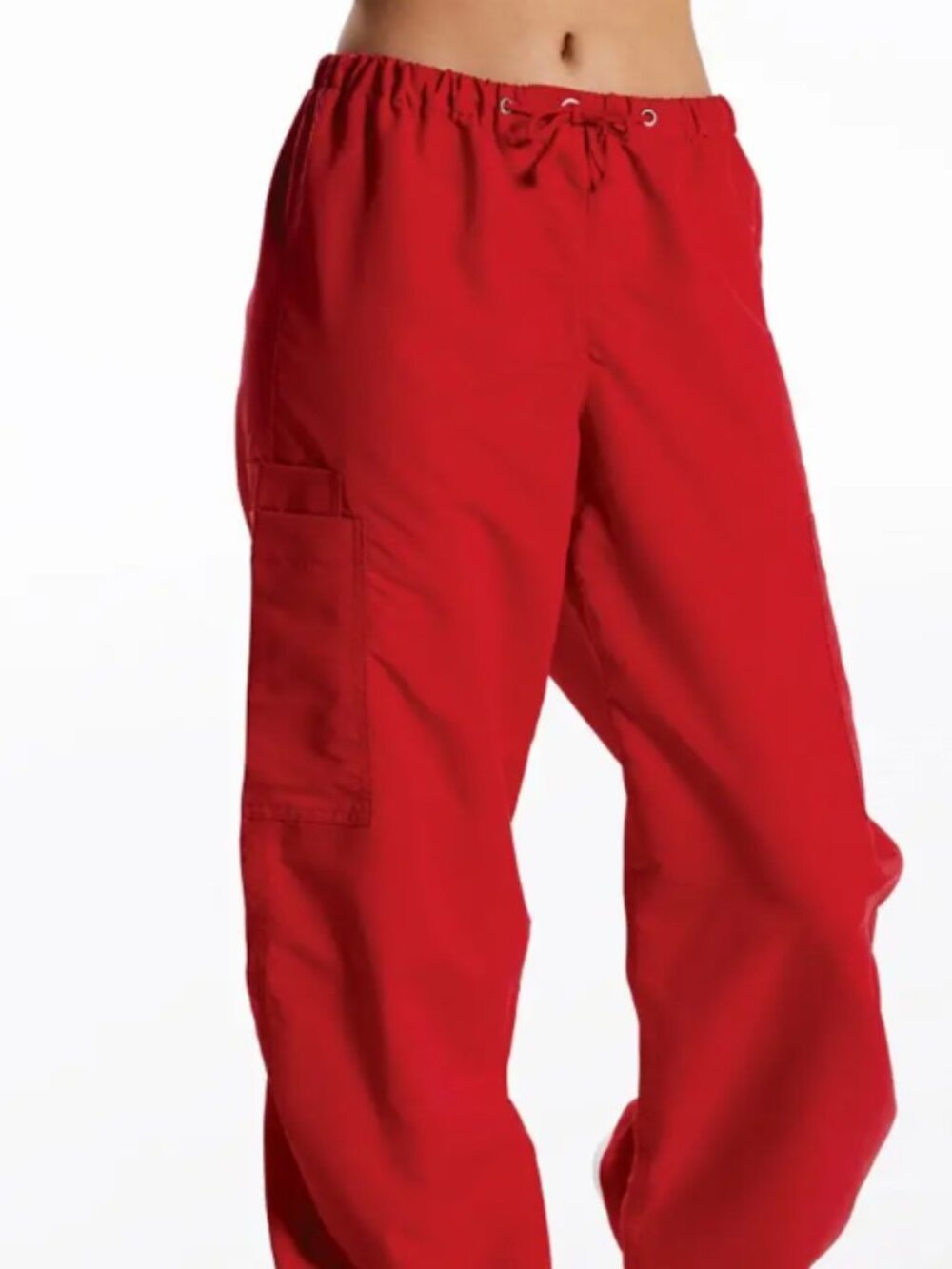 Weissman Dancewear Mixify Low-Rise Cargo Pants Red IC 7/8 16649 Costume Pant NEW